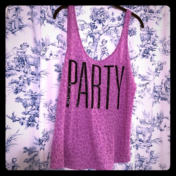 PINK Victoria's Secret Tops - Victoria’s Secret Pink Tank....PARTY 🎈